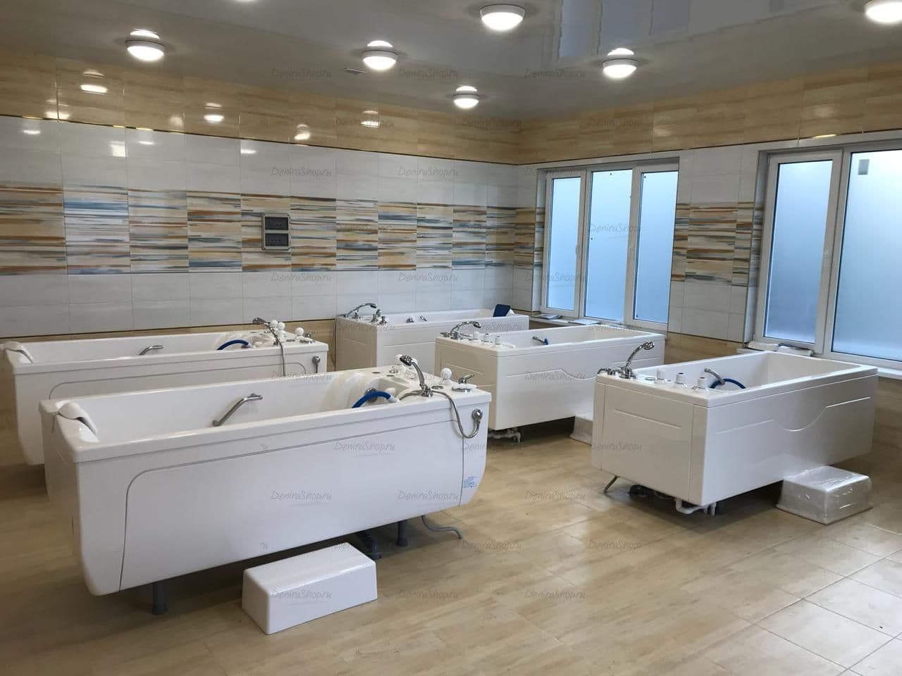 Ванна водолечебная «Ладога» для подводного душ-массажа  Physiotechnica