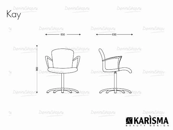 Парикмахерское кресло KAY Karisma