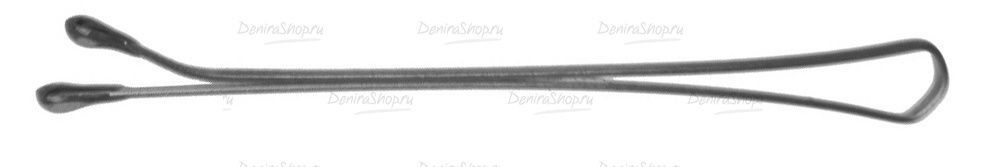 невидимки dewal серебристые, прямые 50мм, 200гр, в коробке фотографии в магазине Denirashop.ru