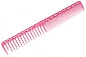 Купить Расческа для стрижки многофункциональная комбинированная 18,5 см розовая для стрижки фото