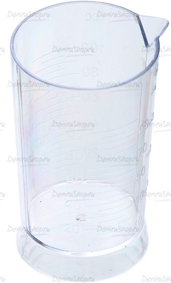 стакан мерный dewal, прозрачный, с носиком 100 мл фотографии в магазине Denirashop.ru