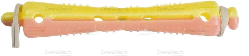 коклюшки dewal, желто-розовые, короткие, d 7 мм 12 шт/уп фотографии в магазине Denirashop.ru