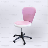 стул для мастера "влад", высокий (черное пятилучье) купить в Denirashop.ru