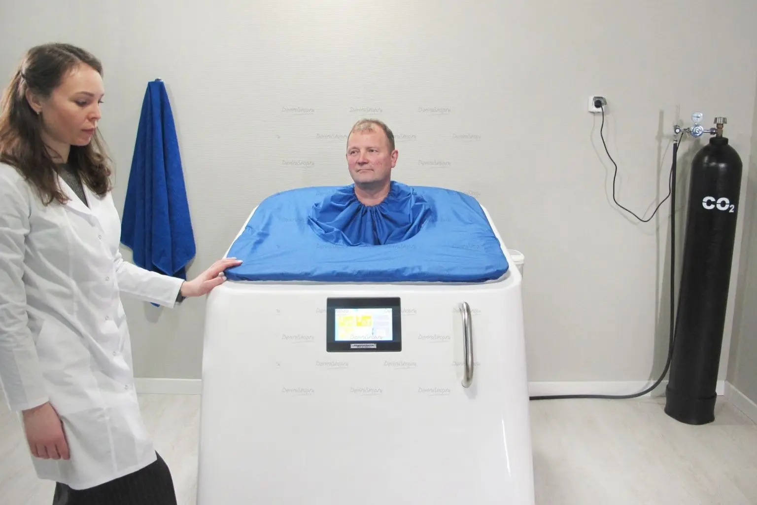 Сухая углекислая ванна «Гейзер»  Physiotechnica