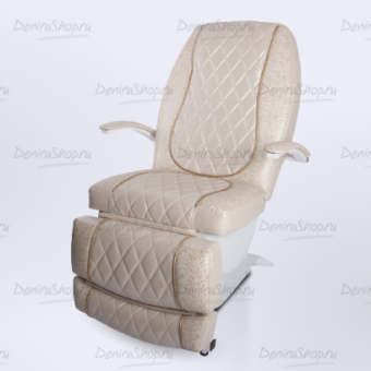 кресло косметологическое "нега" (4 электромотора) с кантом 2х цветное купить в Denirashop.ru