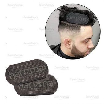 фиксатор-липучка для волос, 2 штуки harizma черный в магазине Denirashop.ru