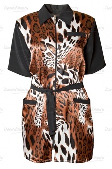 халат для парикмахера"leopard"5962080 xl фото 
