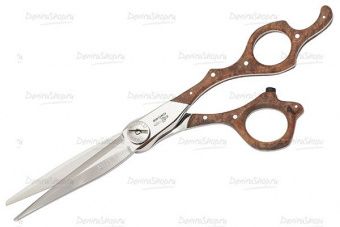 ножницы для стрижки sword+wood d-19 6.2" mizutani d19wood-62 в магазине Denirashop.ru