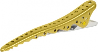 комплект зажимов shark clip (2 штуки) ys-shark clip gold metal в магазине Denirashop.ru