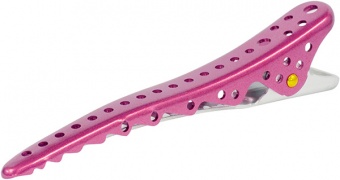 комплект зажимов shark clip (2 штуки) ys-shark clip pink metal в магазине Denirashop.ru