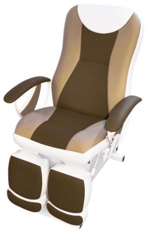 педикюрное косметологическое кресло "ирина" (электропривод, 4 мотора) (высота 550 - 850м) купить в Denirashop.ru