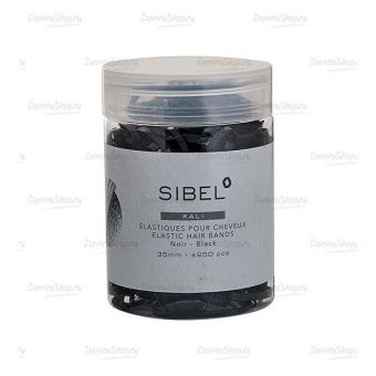 резинки силиконовые kali черные 35 мм 250 шт/уп sibel в магазине Denirashop.ru
