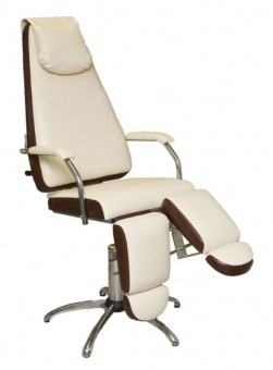 педикюрное кресло «милана» (пневматическое с опорами под ноги) (высота 460 - 590мм) купить в Denirashop.ru